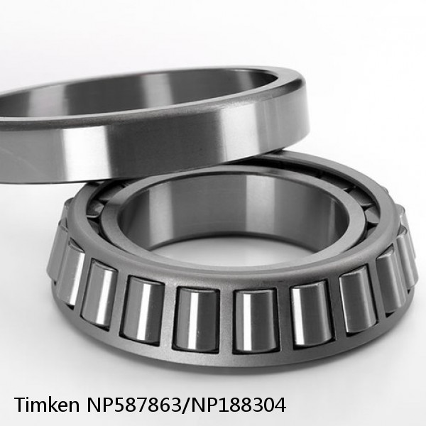 NP587863/NP188304 Timken Tapered Roller Bearings #1 small image