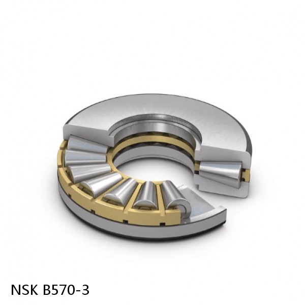 B570-3 NSK Angular contact ball bearing #1 small image