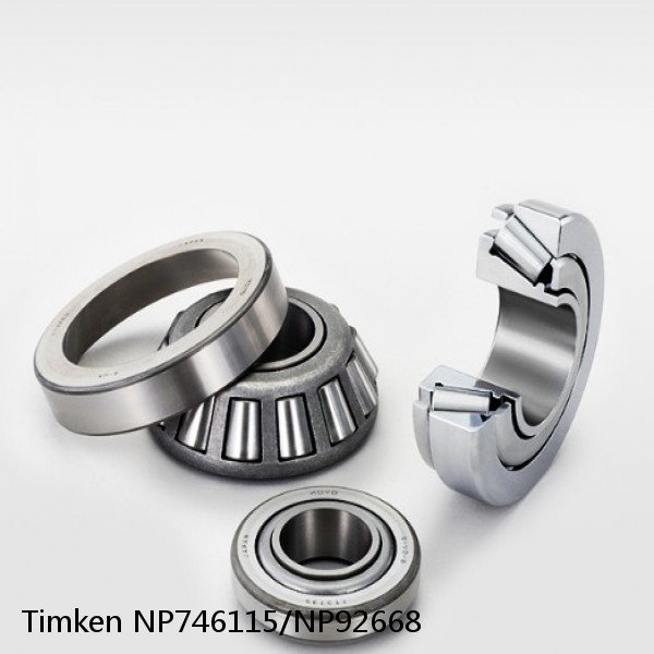NP746115/NP92668 Timken Tapered Roller Bearings #1 image
